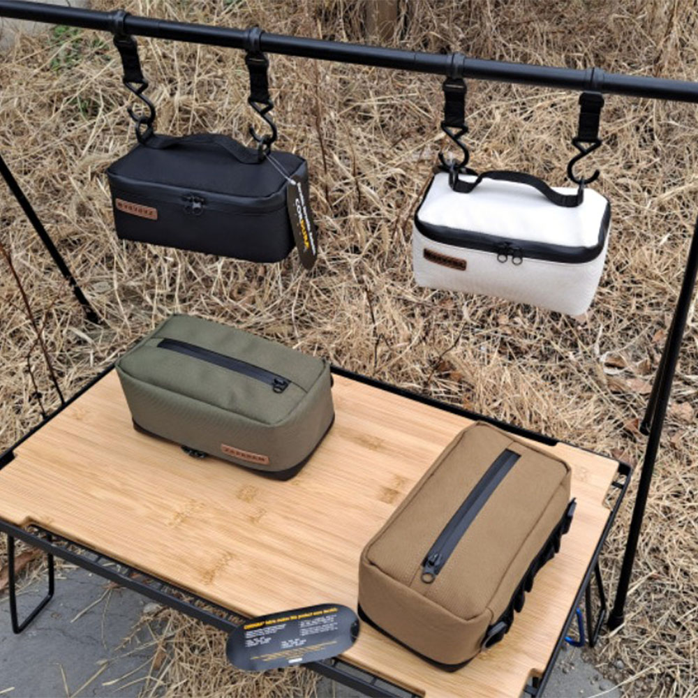캠핑 물티슈 케이스 커버 비닐 파우치 코듀라 가방